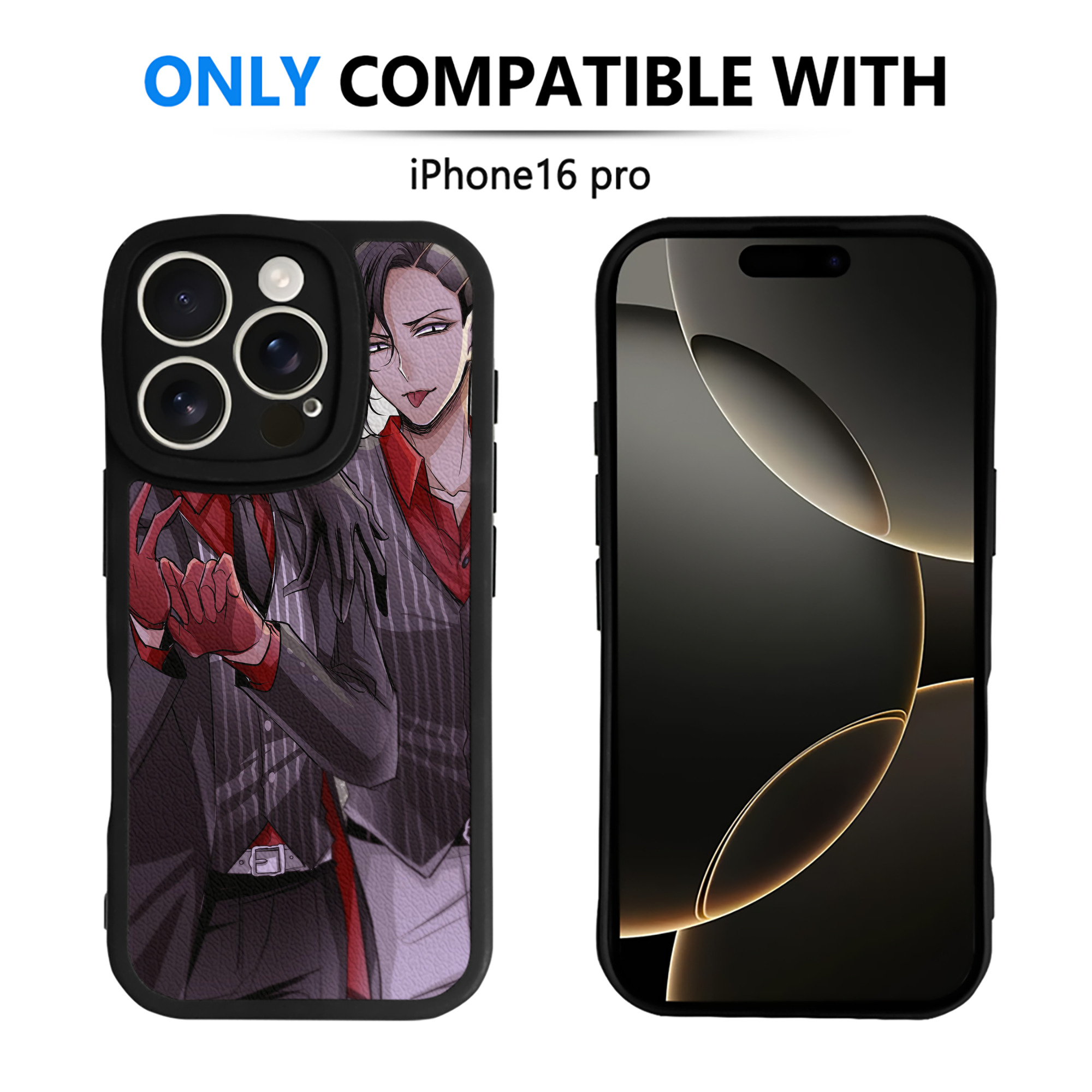 （画像用） 東京リベンジャーズ Tokyo Revengers 【iPhone 16シリーズ対応】シリコンスマホケース（レザー調） 材質：シリコン